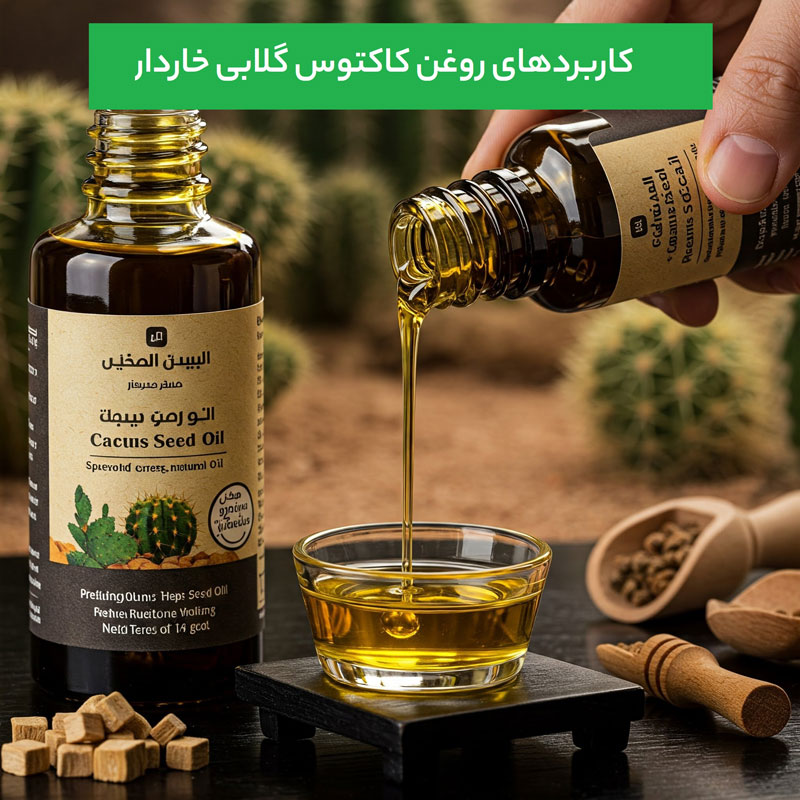 کاربردهای روغن کاکتوس گلابی خاردار